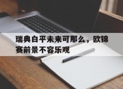 爱游戏下载平台-包含瑞典白平未来可那么，欧锦赛前景不容乐观的词条